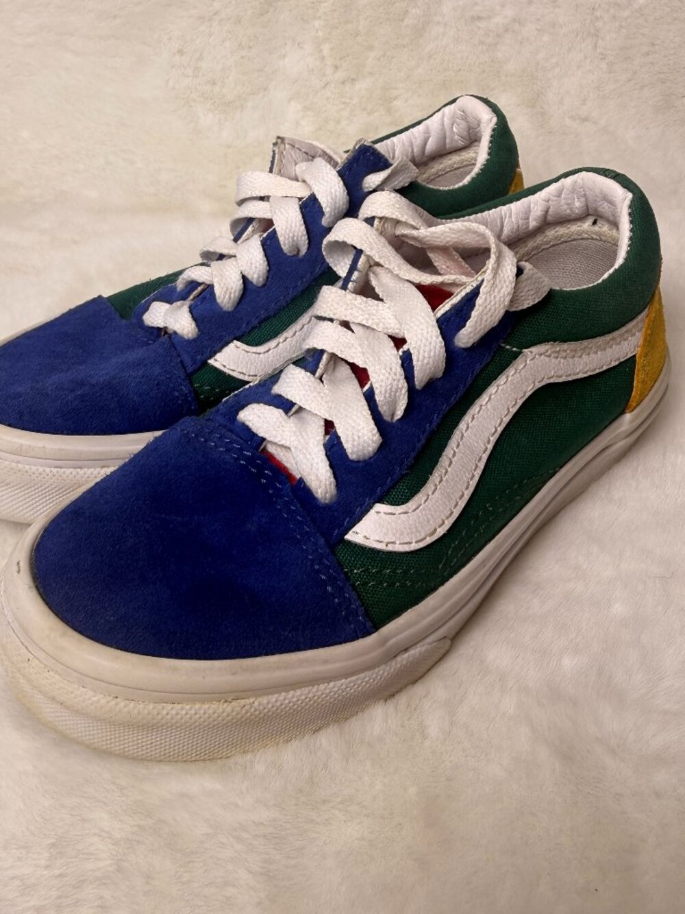 Vans Old Skool Multi-Color Colorblock Sneakers